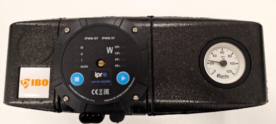 Mazā loka termostatiskā grupa DN25 IBOMAT API 25/45