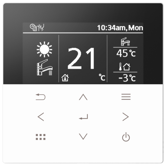 Gaiss ūdens siltumsūkņa vadības pults CZ-RTW2