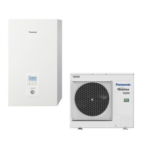 Panasonic AQUAREA 5 kW Split , High Perfomance, gaiss-ūdens siltumsūknis, 230V,  R32 (SDC0505J3E5 / WH-UD05JE5)