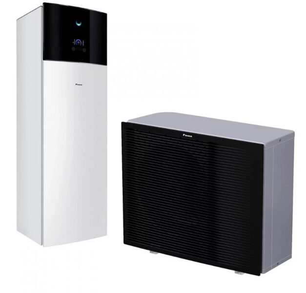 Daikin 8kW Altherma 3 H MT (Augstas temperatūras siltumsūknis), 230L, ar dzesēšanas funkciju ETVX12S23E9W/EPRA08EW1