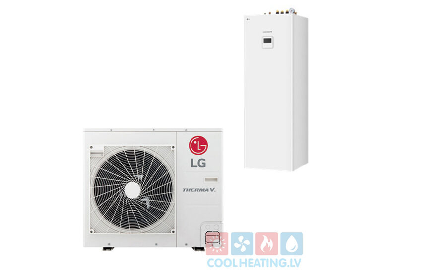 LG Therma V  gaiss-ūdens siltumsūknis ALL IN R32 7 kW HN0916T.NB1 /HU071MR.U44