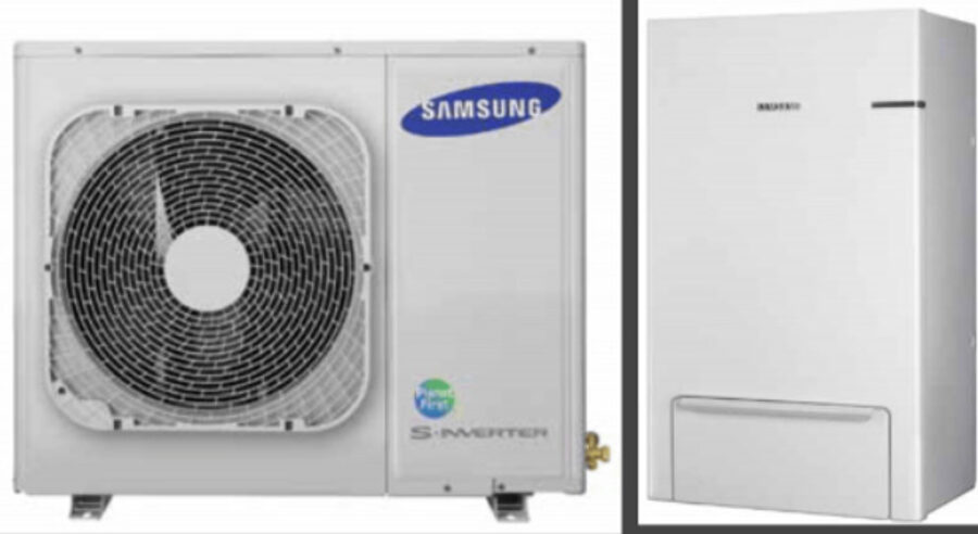 SAMSUNG EHS SPLIT R32, siltumsūknis 9.0kW 1Phase AE090RXEDEG/EU / AE090RNYDEG/EU
