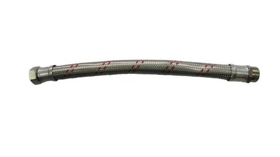 Vibrācijas slāpējoša savienošanas caurule, 100 cm garums, 3/4" collu savienojums, Ø19 mm diametrs